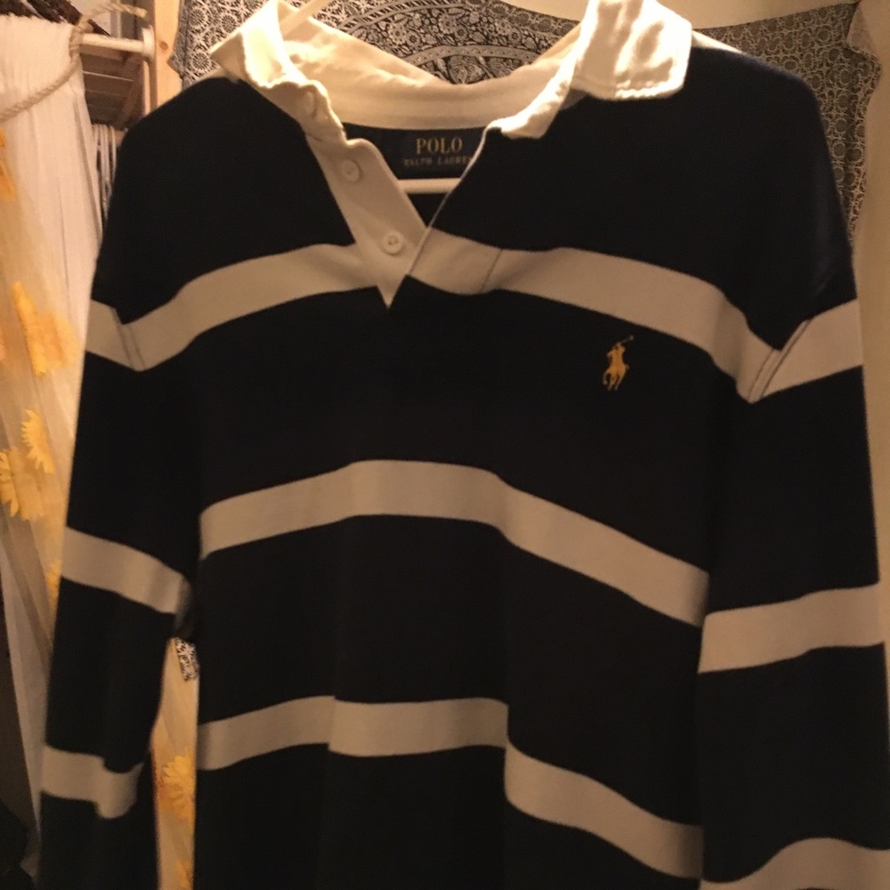 polo Ralph lauren cotton rugby shirt